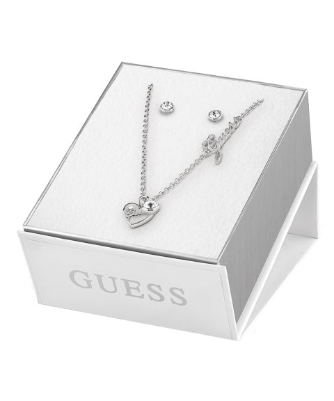 Guess Luce Set Joia Colar Brincos Mulher UBS82111 Guess Luce Set Joia Colar Brincos Mulher UBS82111
