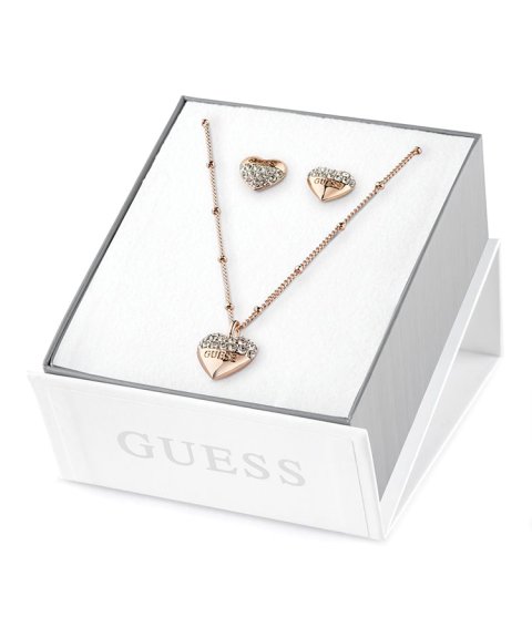 Guess Twinkle Joia Colar Brincos Mulher UBS82125