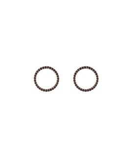 Unike Jewellery Glow Circle Joia Brincos Mulher UK.BR.1204.0059