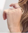 Unike Jewellery Glow Lines V Joia Anel Mulher UK.AN.1204.0105 Unike Jewellery Glow Lines V Joia Anel Mulher UK.AN.1204.0105