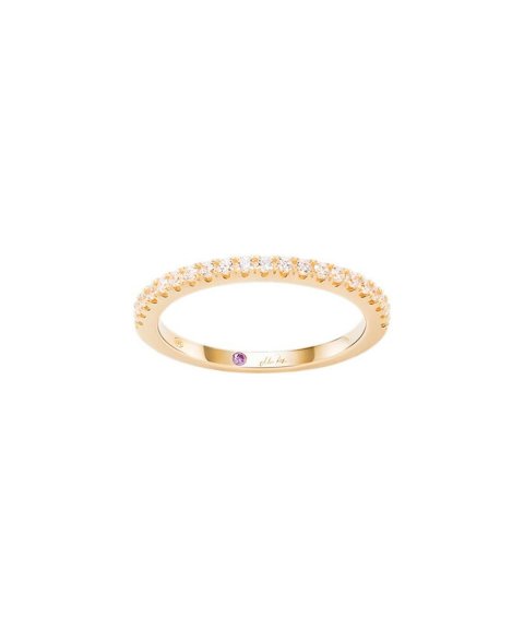 Unike Jewellery Mia Rose Shinny Gold Joia Anel Mulher UK.AN.1204.0368