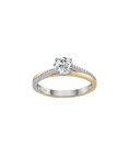 Unike Jewellery Classy Mood Solitário Joia Anel Set Mulher UK.AN.1204.0630