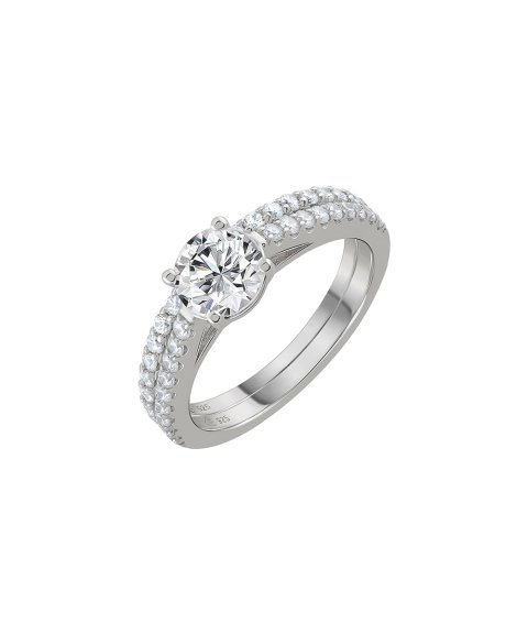 Unike Jewellery Classy Mood Solitário Joia Anel Set Mulher UK.AN.1205.0198