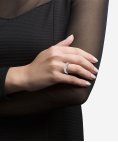 Unike Jewellery Classy Mood Solitário Joia Anel Set Mulher UK.AN.1205.0198
