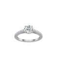 Unike Jewellery Classy Mood Solitário Joia Anel Set Mulher UK.AN.1205.0198
