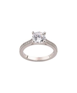 Unike Jewellery Infinity Solitaire Joia Anel Mulher UK.AN.1206.0016