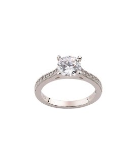 Unike Jewellery Infinity Solitaire Joia Anel Mulher UK.AN.1206.0016