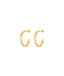 Unike Jewellery Fun Leafes Joia Brincos Mulher UK.AR.0117.0030