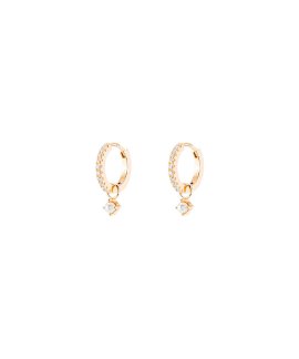 Unike Jewellery Mia Rose Shinny Gold Joia Brincos Mulher UK.AR.1204.0040