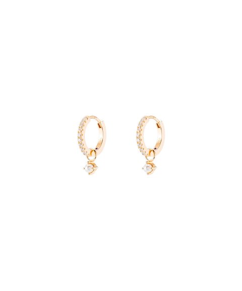 Unike Jewellery Mia Rose Shinny Gold Joia Brincos Mulher UK.AR.1204.0040 Unike Jewellery Mia Rose Shinny Gold Joia Brincos Mulher UK.AR.1204.0040