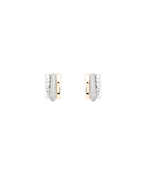 Unike Jewellery Classy Three Hoops Joia Brincos Mulher UK.AR.1205.0006 Unike Jewellery Classy Three Hoops Joia Brincos Mulher UK.AR.1205.0006