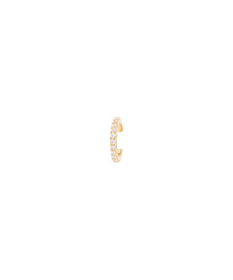 Unike Jewellery Mia Rose Shinny Gold Joia Ear Cuff Mulher UK.BR.1204.0132