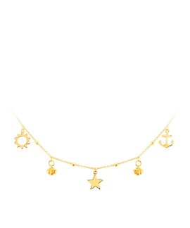 Unike Jewellery Fun Summer Joia Colar Mulher UK.CL.0117.0158