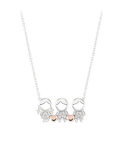 Unike Jewellery Mum - 1 Girl and 2 Boys Joia Colar Mulher UK.CL.1110.0012