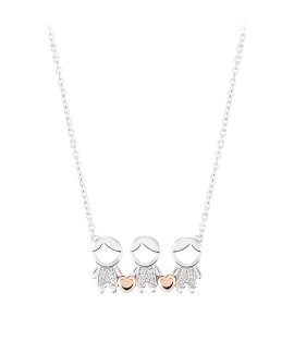 Unike Jewellery Mum - 3 Boys Joia Colar Mulher UK.CL.1110.0013