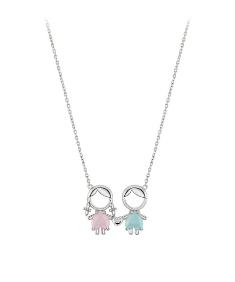 Unike Jewellery Mum Collection Special Edition - Girl and Boy Joia Colar Mulher UK.CL.1110.0014