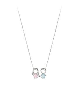 Unike Jewellery Mum Collection - Girl and Boy Joia Colar Mulher UK.CL.1110.0019