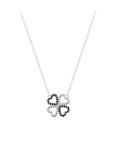 Unike Jewellery Classy Flip Me Clover Joia Colar Mulher UK.CL.1204.0162