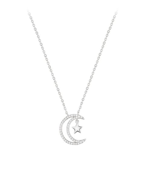 Unike Jewellery Matchy Moon and Tiny Star Joia Colar Mulher UK.CL.1204.0187 Unike Jewellery Matchy Moon and Tiny Star Joia Colar Mulher UK.CL.1204.0187