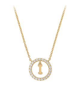 Unike Jewellery Classy Letter I Joia Colar Mulher UK.CL.1204.0297