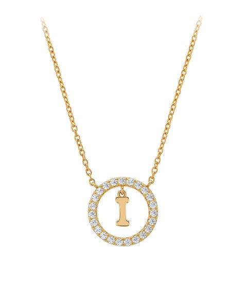 Unike Jewellery Classy Letter I Joia Colar Mulher UK.CL.1204.0297 Unike Jewellery Classy Letter I Joia Colar Mulher UK.CL.1204.0297