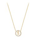 Unike Jewellery Classy Letter S Joia Colar Mulher UK.CL.1204.0306