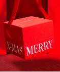 Unike Jewellery Christmas Edition Double Heart Joia Colar Mulher UK.CL.1204.0320