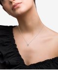 Unike Jewellery Valentines Day Solitaire Heart Joia Colar Mulher UK.CL.1204.0324