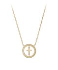Unike Jewellery Meaningful Cruz Joia Colar Mulher UK.CL.1204.0345