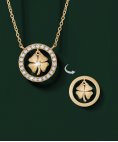 Unike Jewellery Meaningful Trevo Joia Colar Mulher UK.CL.1204.0347