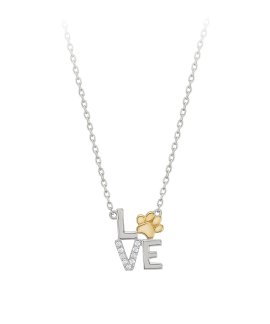 Unike Jewellery Pet Lovers Pata Joia Colar Mulher UK.CL.1205.0109