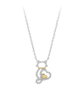 Unike Jewellery Pet Lovers Gato Joia Colar Mulher UK.CL.1205.0110