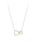 Unike Jewellery Pet Lovers Coração Joia Colar Mulher UK.CL.1205.0112