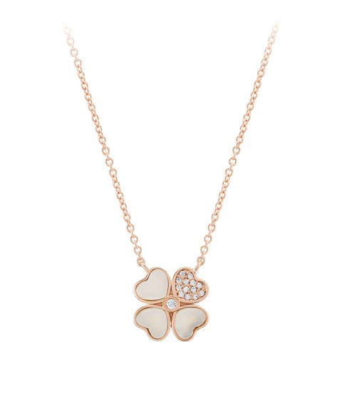 Unike Jewellery Love in Rose Mop Clover Joia Colar Mulher UK.CL.1208.0005 Unike Jewellery Love in Rose Mop Clover Joia Colar Mulher UK.CL.1208.0005