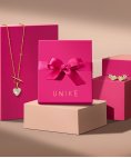 Unike Jewellery Dia da Mãe Coração e Travinca Joia Colar Mulher UK.CL.JT0036.00.00