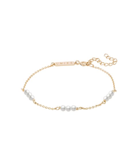 Unike Jewellery Pearls Gold Joia Pulseira Mulher UK.PU.1204.0060
