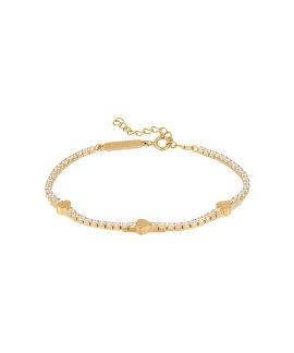 Unike Jewellery Tennis Hearts Joia Pulseira Mulher UK.PU.JT0008.00.00