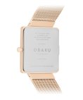 Obaku Kvadrat Relógio Mulher V236LXVIMV