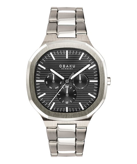 Obaku Ild Blacksteel Relógio Homem V275GMCBSC