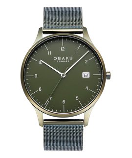 Obaku Chia Leaf Relógio Homem V298GDEEME