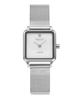 Obaku Adamas Steel Relógio Mulher V301LXCWMC
