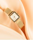 Obaku Adamas Gold Relógio Mulher V301LXGGMG Obaku Adamas Gold Relógio Mulher V301LXGGMG