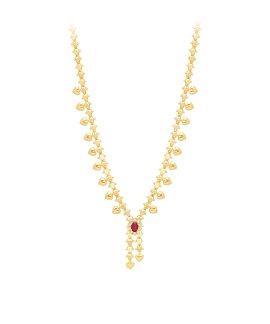 DonaZinda Concerto Joia Colar Ouro 19.2K Mulher V4376
