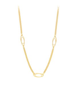 DonaZinda Ópera Joia Colar Ouro 19.2K Mulher V5744