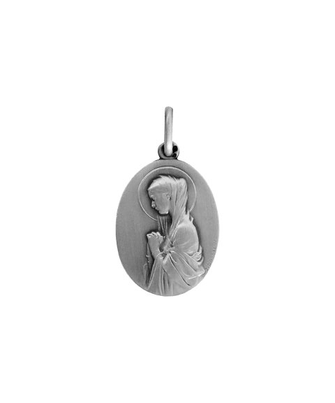 Pereirinha Virgem com Flores 36mm Joia Pendente Colar Medalha VOVFLO36MM Pereirinha Virgem com Flores 36mm Joia Pendente Colar Medalha VOVFLO36MM