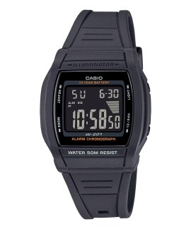 Casio Collection Relógio W-201-1BVEG