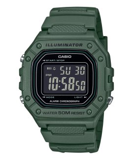 Casio Collection Timeless Relógio Homem W-218H-3BVEF