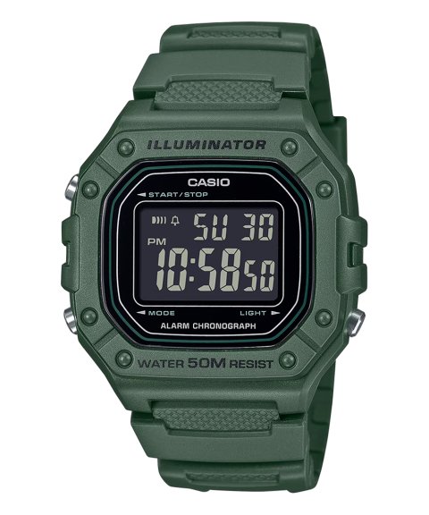 Casio Collection Timeless Relógio Homem W-218H-3BVEF Casio Collection Timeless Relógio Homem W-218H-3BVEF