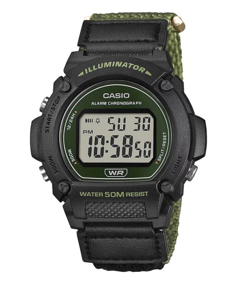 Casio Collection Timeless Relógio Homem W-219HB-3AVEF Casio Collection Timeless Relógio Homem W-219HB-3AVEF