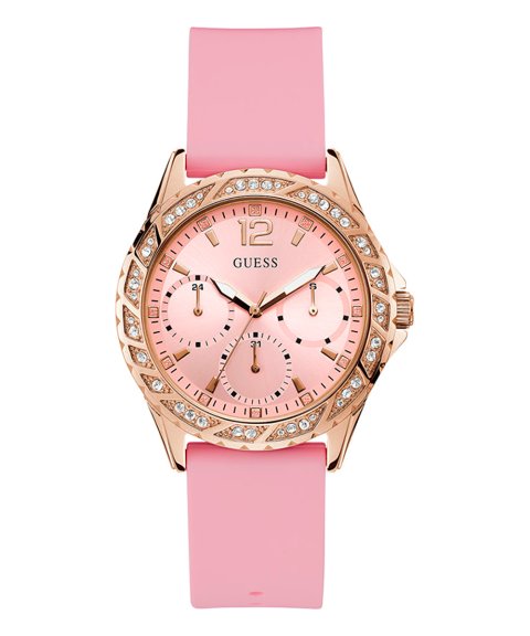 Guess Sparkling Pink Relógio Mulher W0032L9